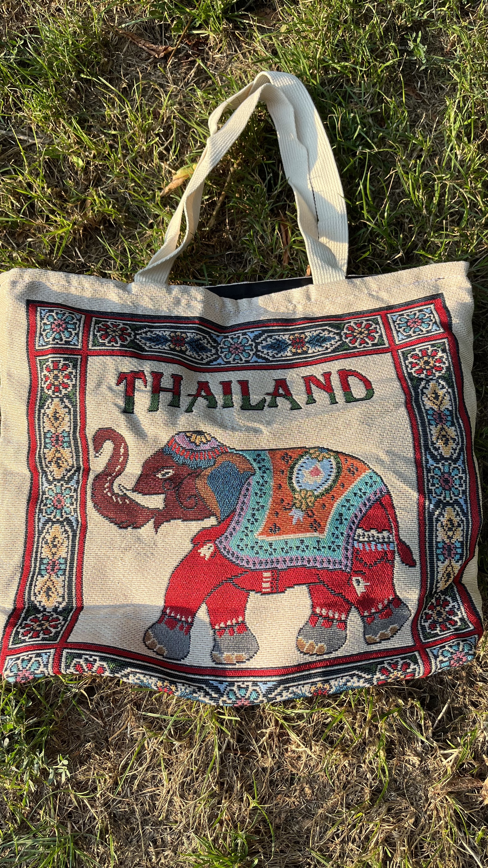Thai táskák - Thai női táska - Nagy elefántos   